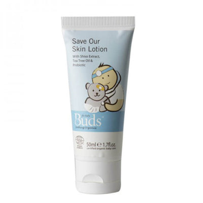 Buds Baby Soothing Organics - Save Our Skin Lotion Blue