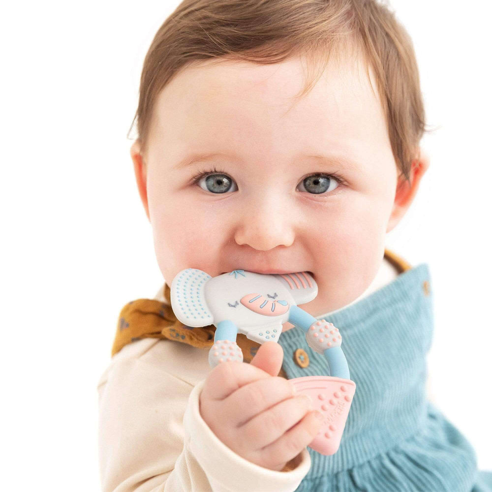 Cheeky Chompers Textured Baby Teether - Elephant