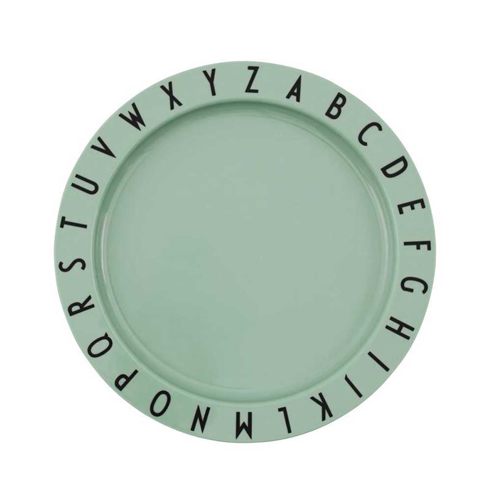 Design Letters Eat and Learn Tritan Plate