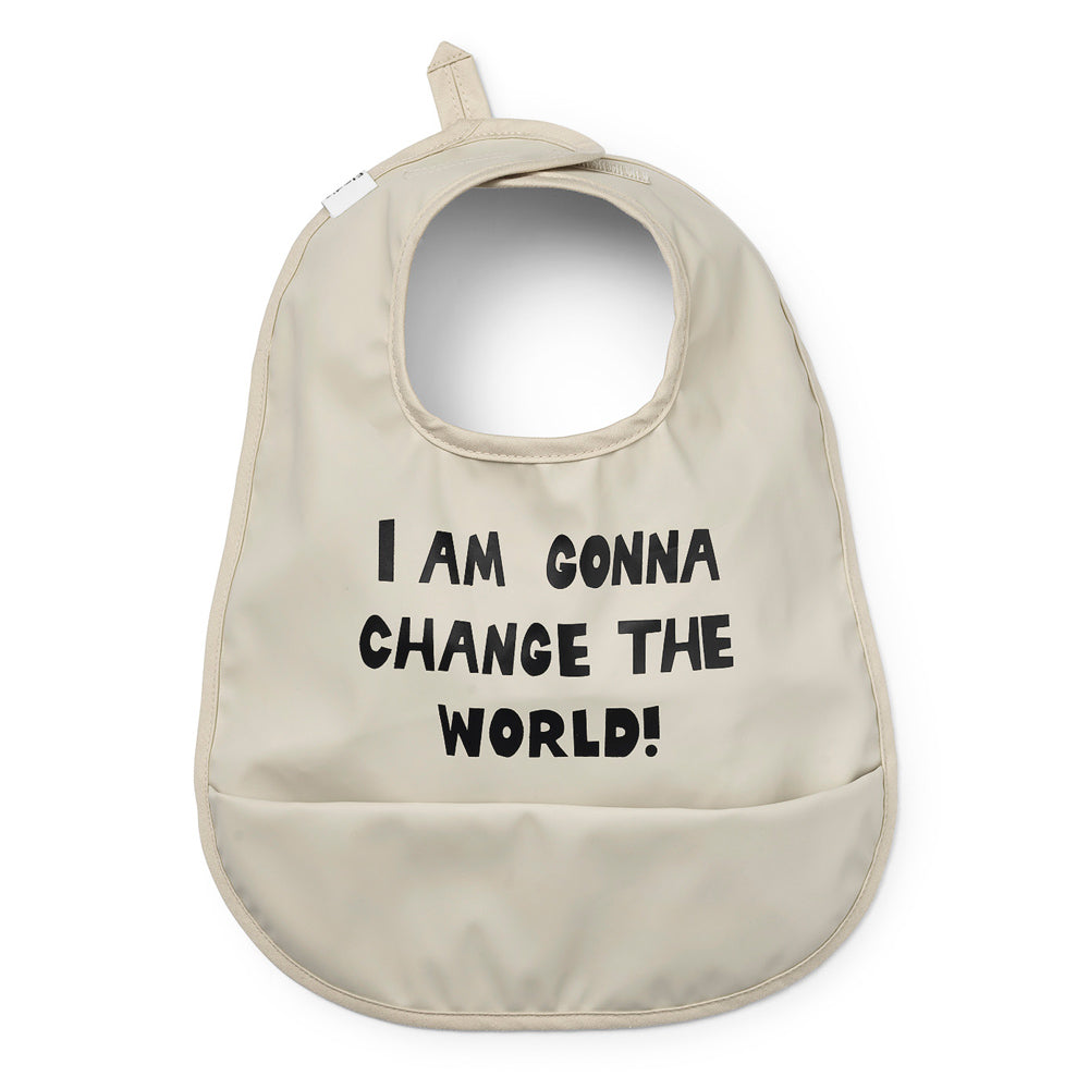 Elodie Details Baby Bib - Change The World