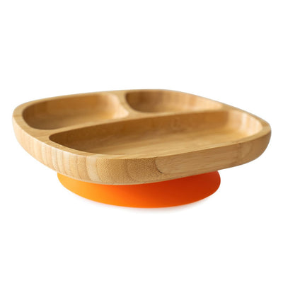 Eco Rascals Bamboo Suction Plate - Rectangle