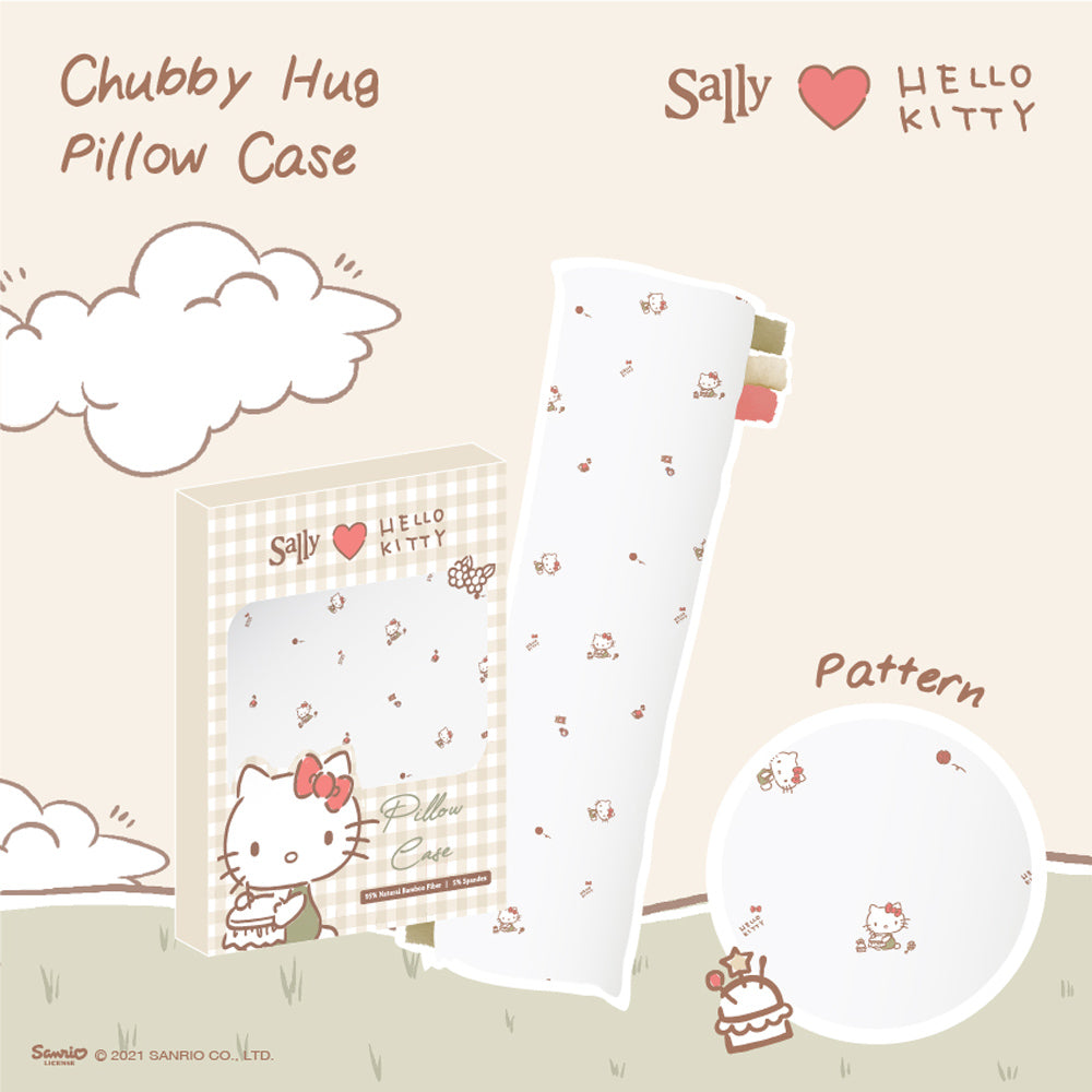 Friends of Sally Hug Pillow Case - Hello Kitty