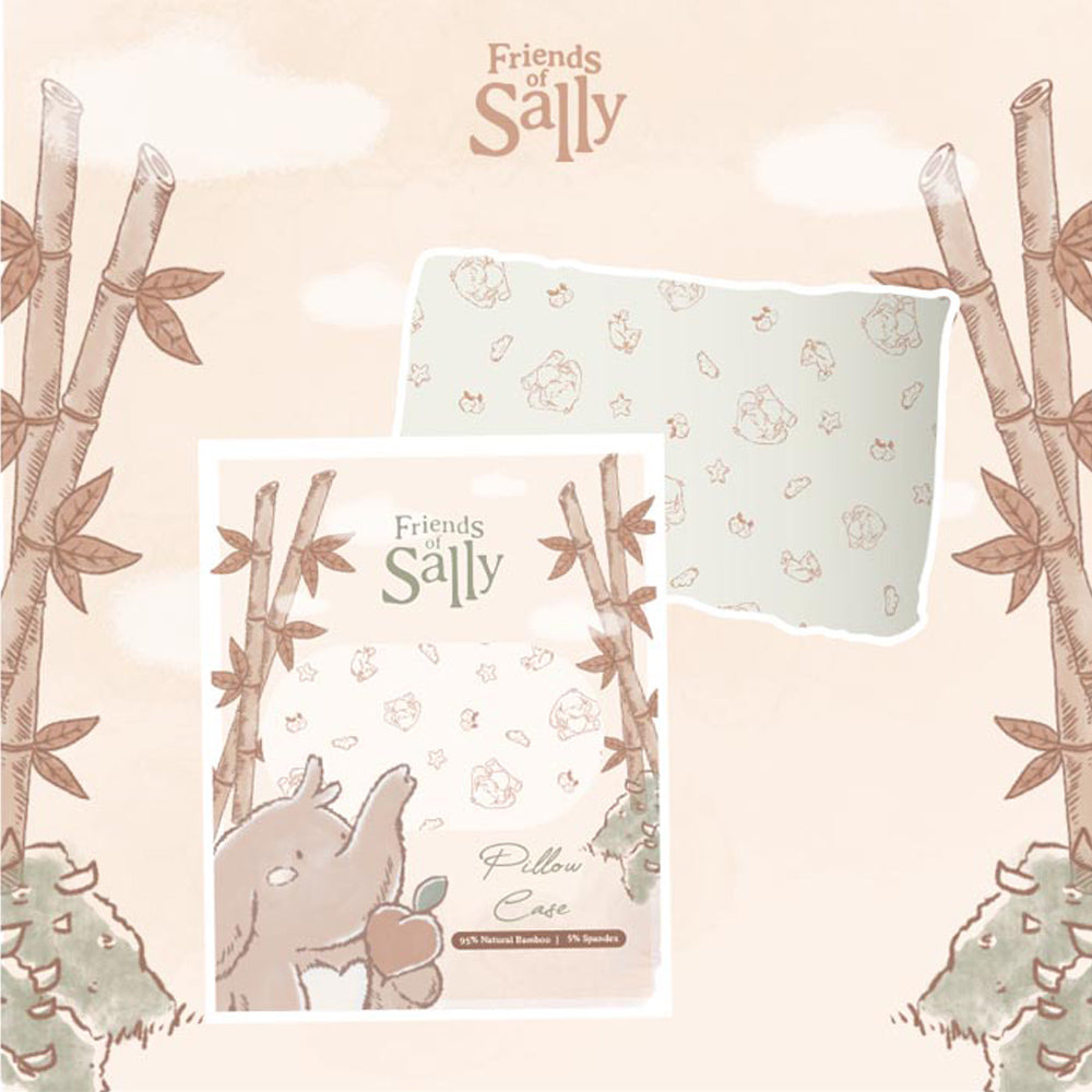 Friends of Sally Head Pillow Case - Original