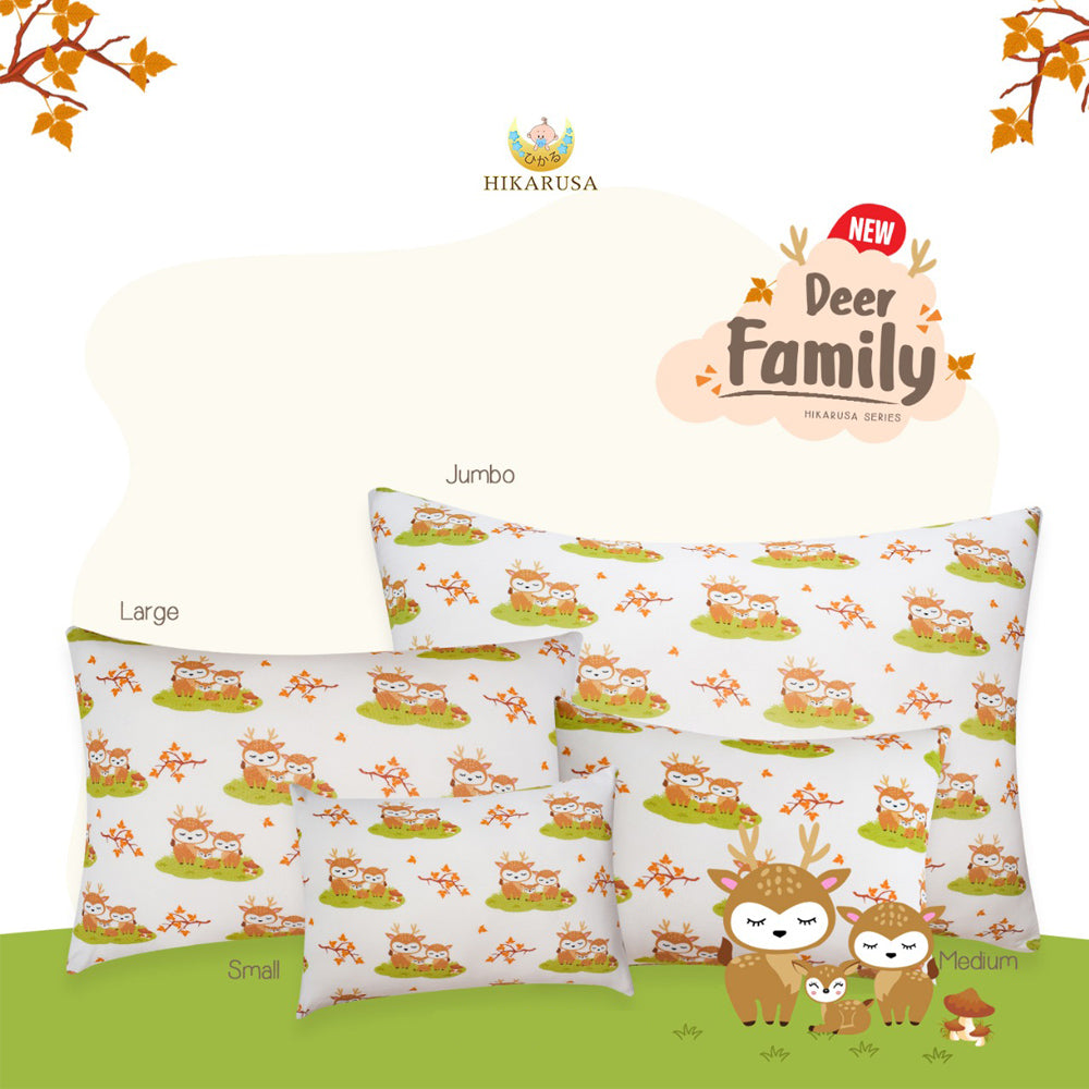 Hikarusa Hikaru Pillow - Deer Family
