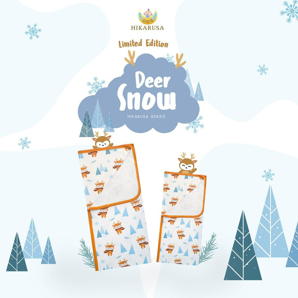 Hikarusa Hikaru Blanket - Deer Snow