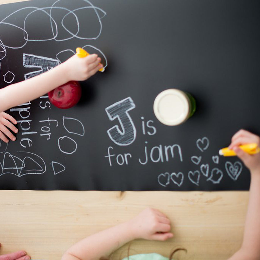 Jaq Jaq Bird Chalk Board Table Runner