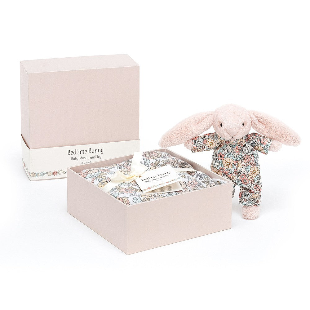 Jellycat Bedtime Blossom Bunny Gift Set