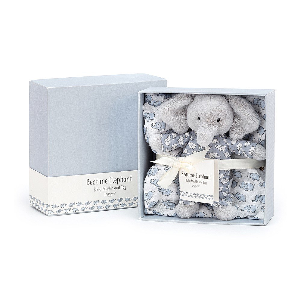 Jellycat Bedtime Elephant Gift Set
