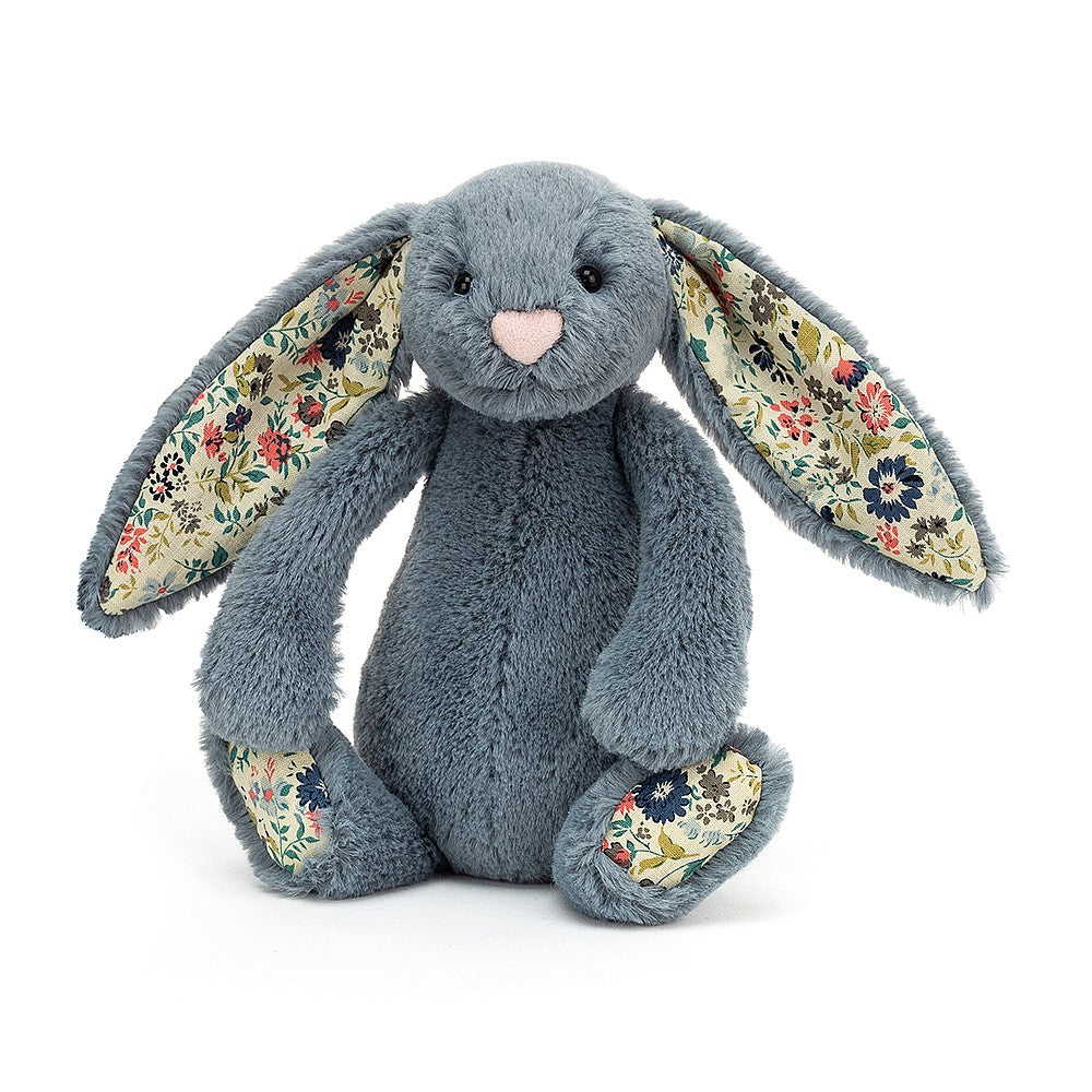 Jellycat Blossom Dusky Blue Bunny