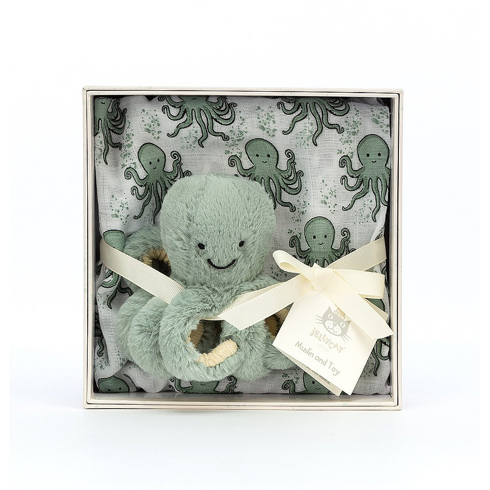 Jellycat Odyssey Octopus Gift Set