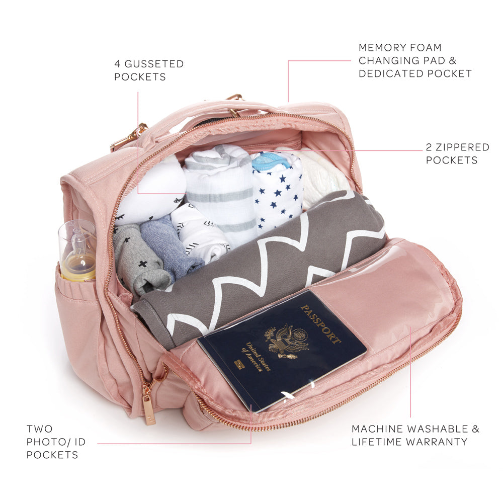 Bag Jujube Bff Pebble Jujube Diaper Bag Blush Chromatics – Paveels