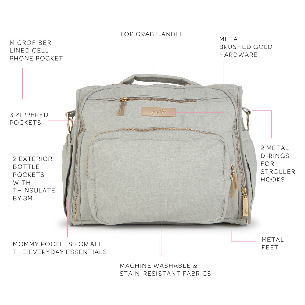 Jujube Diaper Bag Pebble Chromatics - Main Image