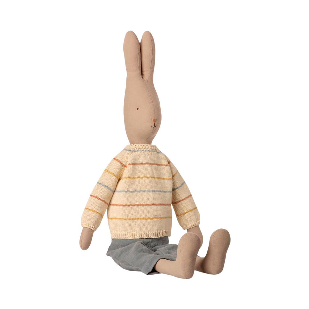 Maileg Rabbit Size 5, Pants And Knitted Sweater