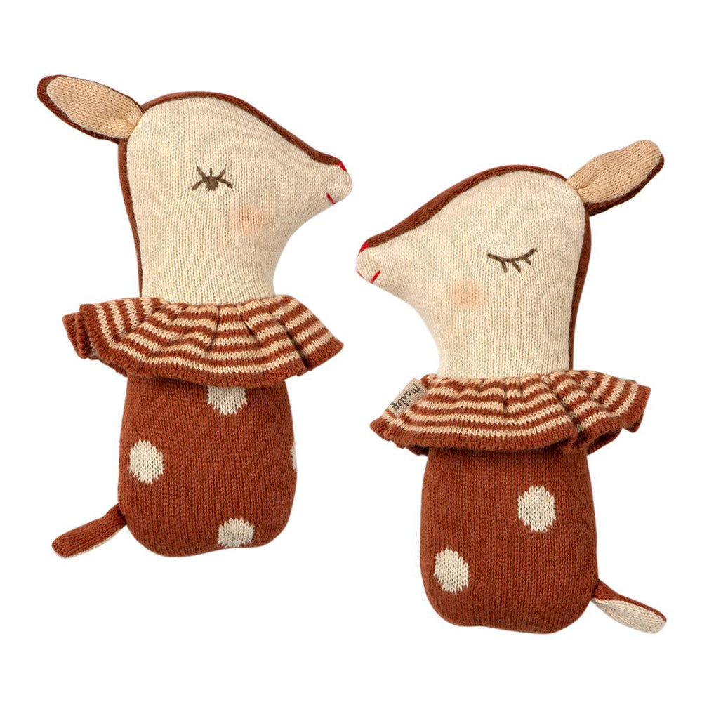 Maileg Bambi Rattle - Rusty