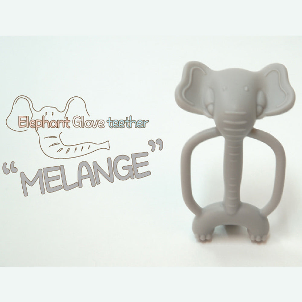 Mamas Tem Elephant Glove Teether + Case