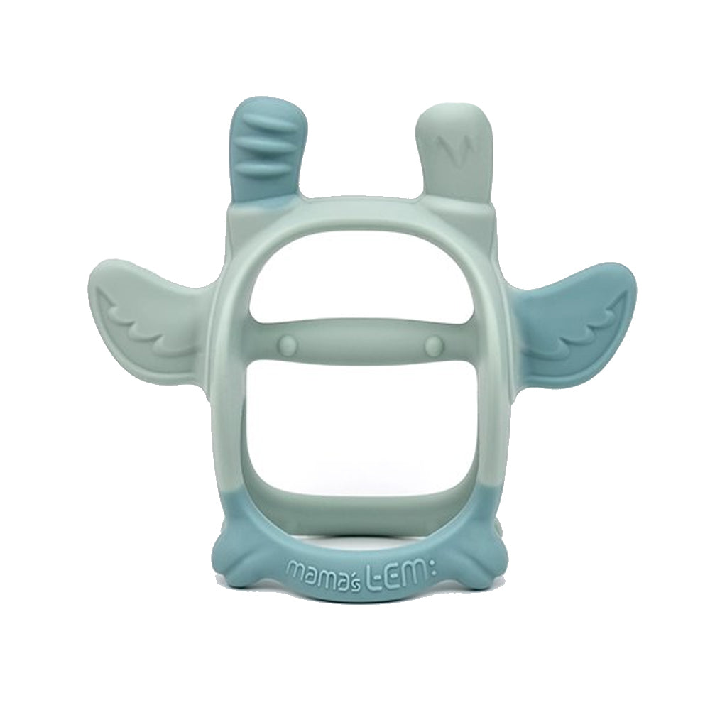Mamas Tem Cow Monster Teether with Bubble Case