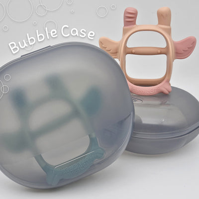 Mamas Tem Cow Monster Teether with Bubble Case