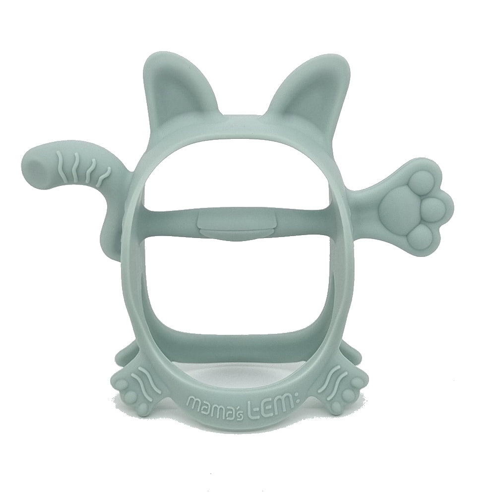 Mamas Tem Tiger Monster Teether with Bubble Case