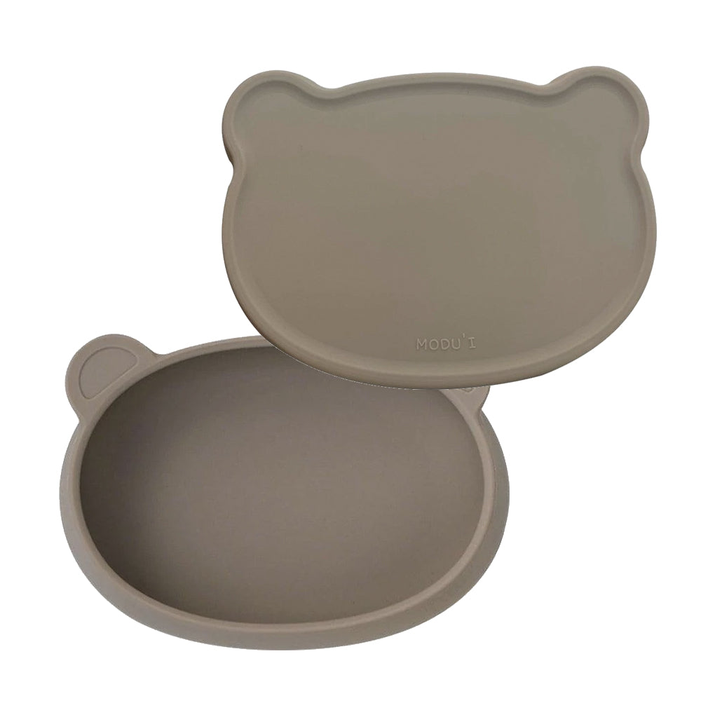 Modui Silicone Food Plate With Cover