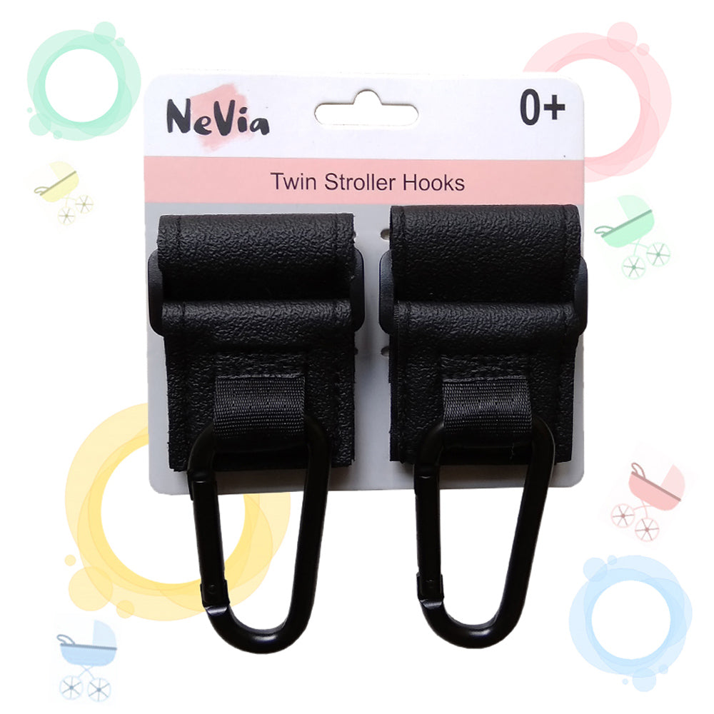 NeVia Twin Stroller Hooks