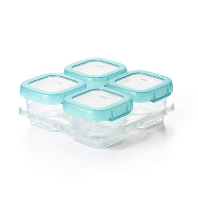 OXO Tot Baby Blocks Freezer Storage Containers - Aqua