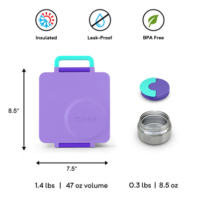 Omie OmieBox Bento - Purple Plum