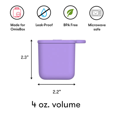Omie OmieDip Containers - Purple Orange