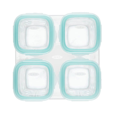 OXO Tot Glass Baby Blocks - Teal