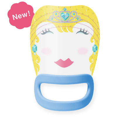 Papa Mama Cut Makeover Round Cut Mask - Glitter Princess