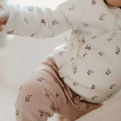 Pehr Kimono 3-Piece Set - Hatchling Fawn