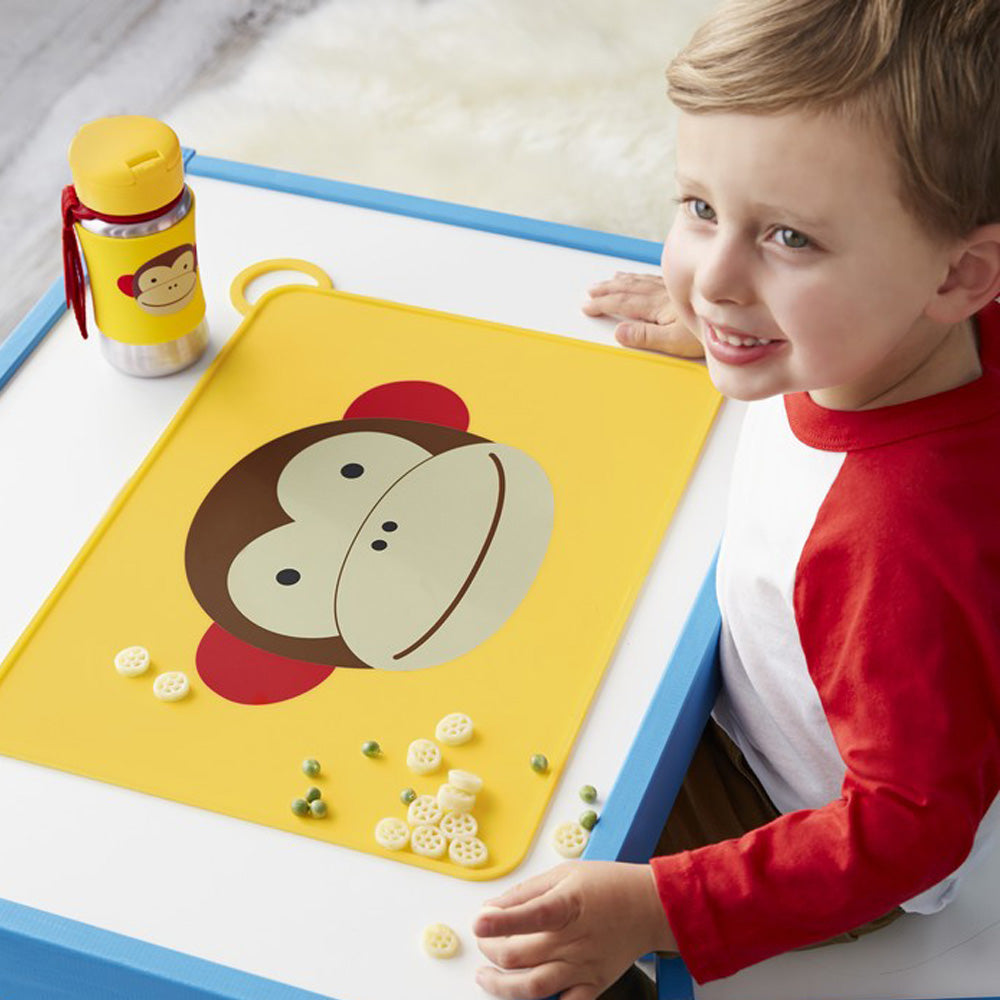 Skip Hop Zoo Fold and Go Placemat - Monkey