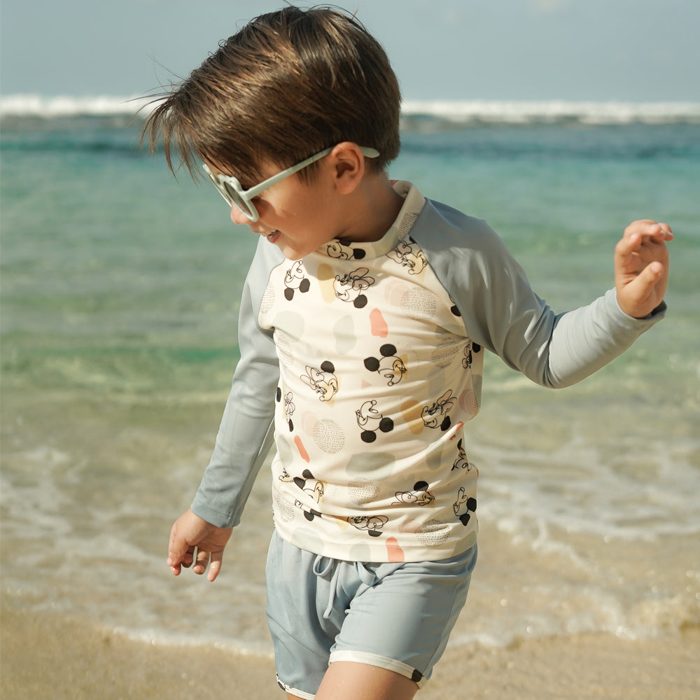 Disney Rash Guard Summertide x Disney Mickey Minnie Mouse Boys Long Rash Guard Set – Paveels