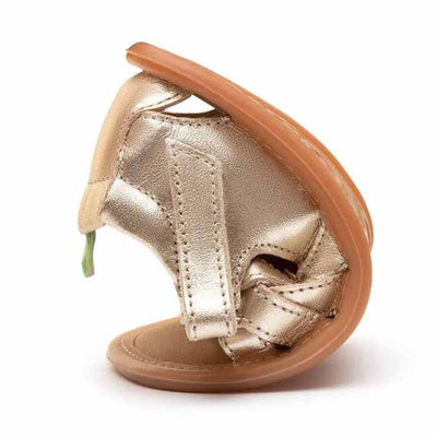Tip Toey Joey Sandals - Criss Cross Champagne
