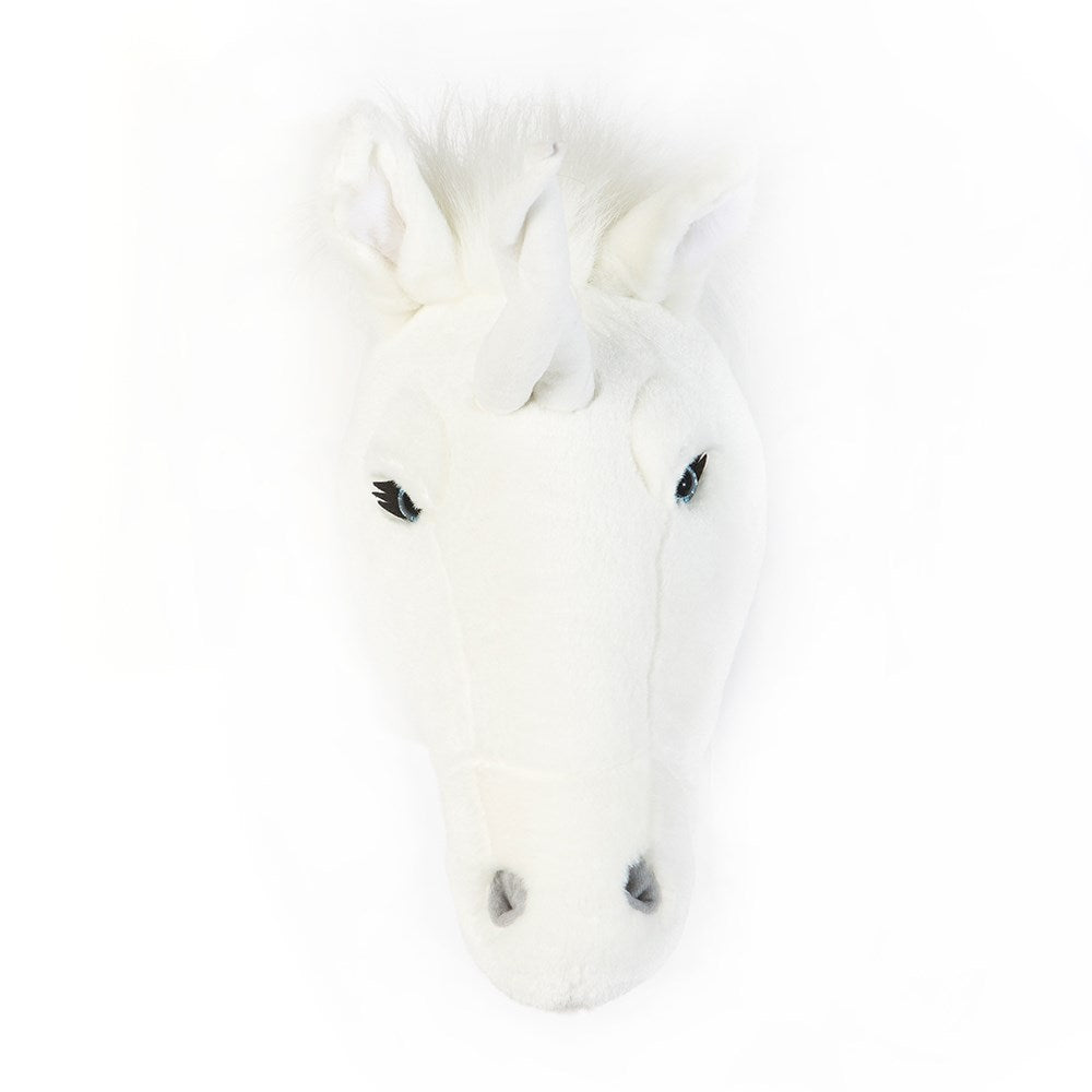 Wild and Soft Plush Animal Head - Unicorn Claire