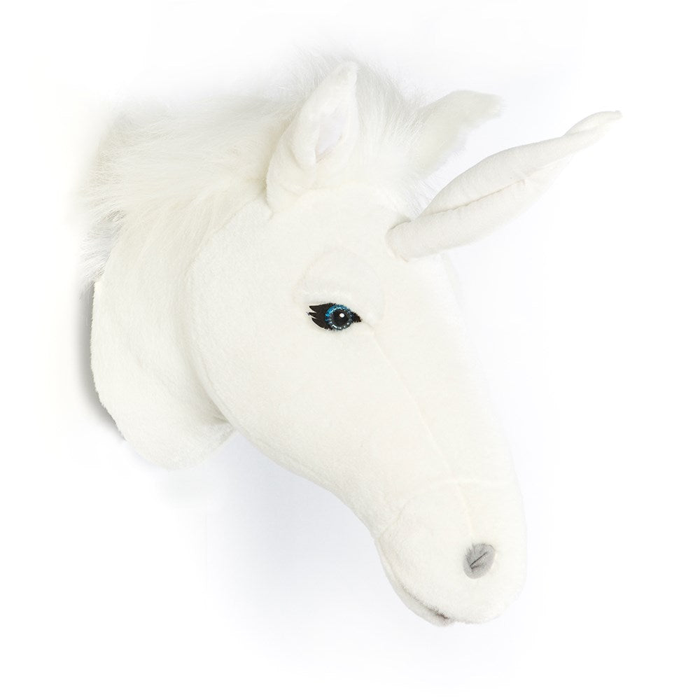 Wild and Soft Plush Animal Head - Unicorn Claire